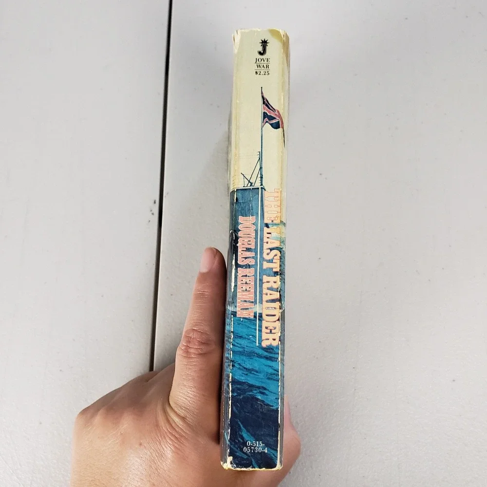The Last Raider by Douglas Reeman 1980 Jove Paperback WWI Naval Fiction Novel